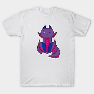 Cute bisexual wyvern dragon T-Shirt